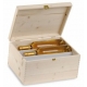 Cassetta Legno Massello di Pino 3+3 Bottiglie