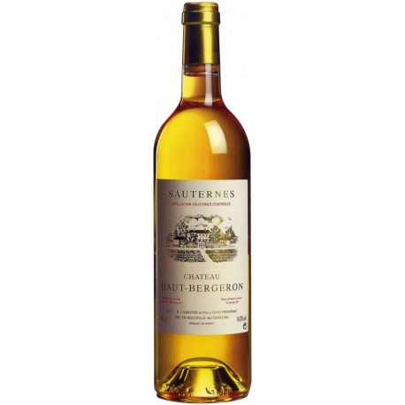 CHATEAU HAUT-BERGERON Sauternes Haut-Bergeron AOC