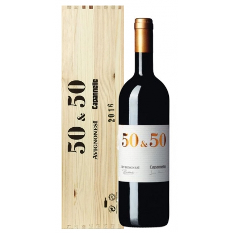 50&50 Toscana IGT Cassa Legno