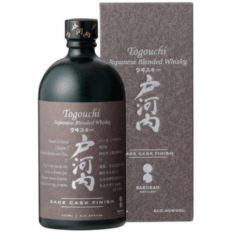 Whisky Togouchi Kiwami Sake Cask Finish