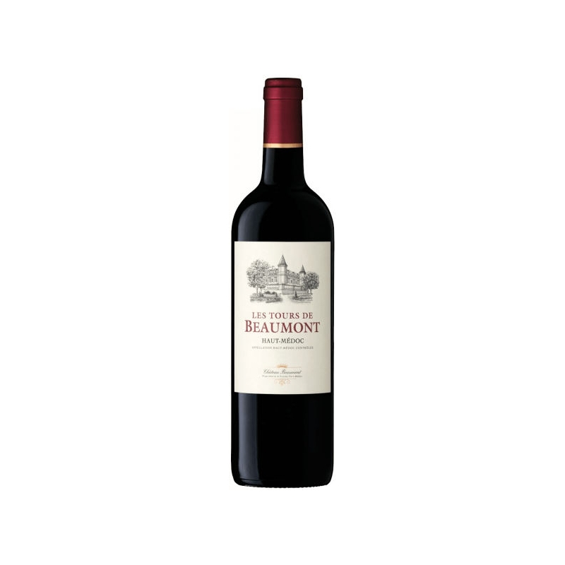 LES TOURS DE CHATEAU BEAUMONT Haut Medoc AOC 2018 Enotop Wine