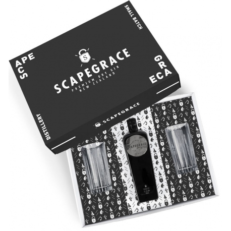 Astuccio Gin Scapegrace Special Pack Classic con 2 calici