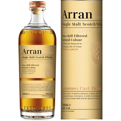 Whisky Arran Single Malt Sauternes Cask Finish