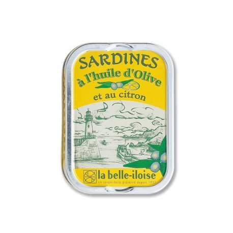 Sardine all'Olio d'Oliva e Limone