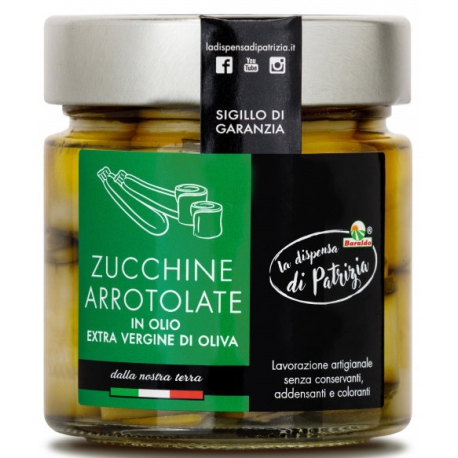 Zucchine Arrotolate in Olio E.V.O.