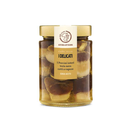Funghi Porcini Testa Nera Interi Sott'Olio